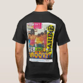 HET GROOTSTE DEEL VAN MIJ. Basic donker T-shirt (Achterkant)