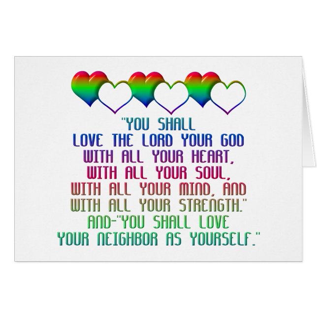 Het grootste gebod (Voorkant Horizontaal)