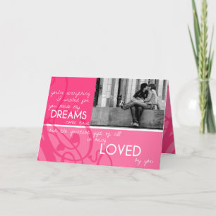 Het grootste geschenk Foto Valentijnsdag Kaart
