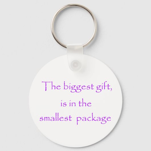 Het grootste geschenk - sleutelhanger (Voorkant)
