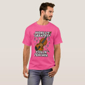 Het grootste gewelddadige optreden van de wereld i t-shirt (Voorkant volledig)