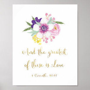 Het grootste is Love - Art Print