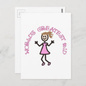 Het grootste Kind ter wereld Briefkaart (Voorkant / Achterkant)