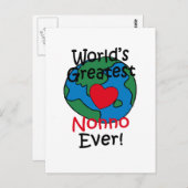 Het grootste non-no-hart ter wereld briefkaart (Voorkant / Achterkant)