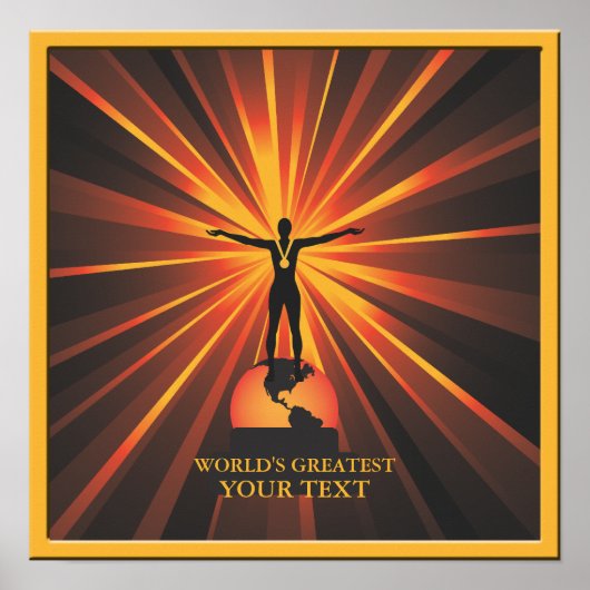 Het grootste Poster van de Trofie van de Wereld va (Voorkant)
