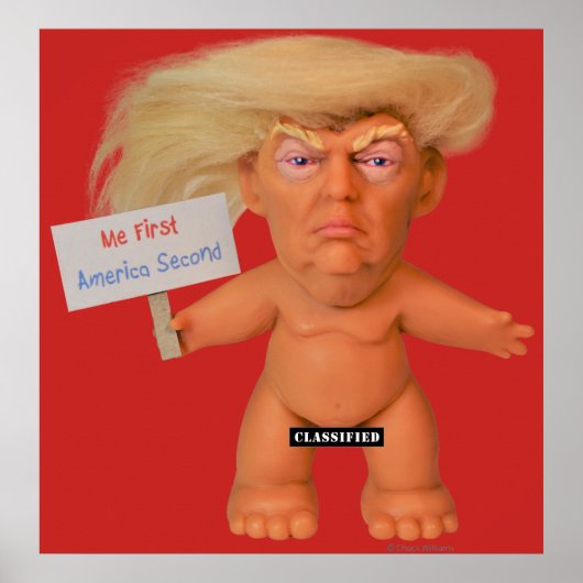 Het grootste Poster van de troll ter wereld RED (Voorkant)