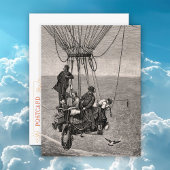 Het grote ballonvaart Briefkaart