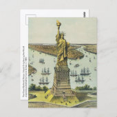 Het grote Bartholdi-beeld, Vrijheidsbeeld Briefkaart (Voorkant / Achterkant)