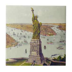 Het grote Bartholdi-beeld, Vrijheidsbeeld Tegeltje