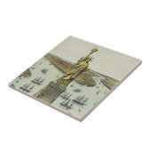 Het grote Bartholdi-beeld, Vrijheidsbeeld Tegeltje (Zijkant)