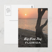 Het grote Briefkaart van de Zonsopgang van de (Voorkant / Achterkant)