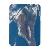 Het grote eiland Hawaï en zijn bergen Magneet (Verticaal)