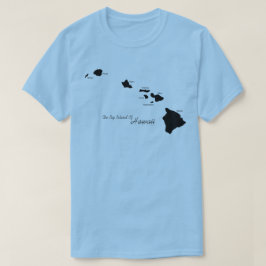 Het grote eiland Hawaï T-shirt