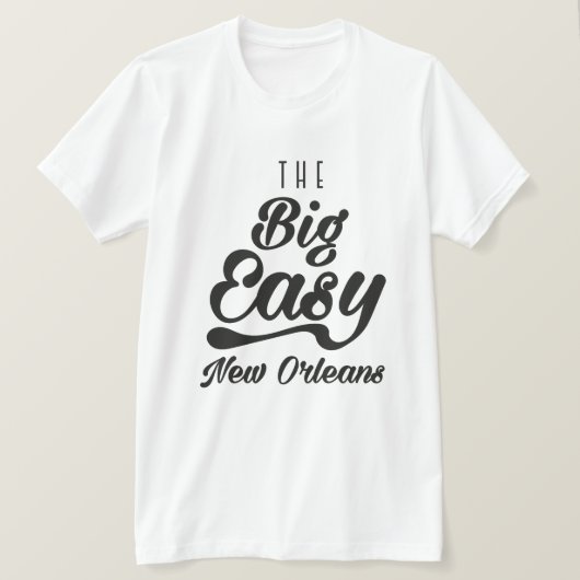 Het grote gemak New Orleans T-shirt (Design voorkant)