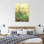 Het grote (Grote) stuk Turf van Albrecht Durer Canvas Afdruk (Insitu (Slaapkamer))