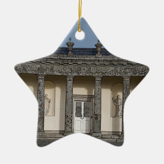 Het Grote Huis Keramisch Ornament (Voorkant)