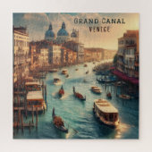 Het Grote Kanaal in Venetië Italië Reizen Legpuzzel (Verticaal)