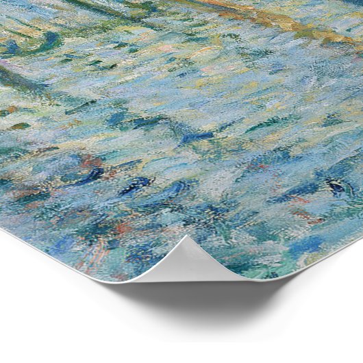 Het Grote Kanaal van Claude Monet Poster (Hoek)