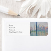 Het Grote Kanaal van Monet Etiket (Insitu)