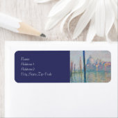 Het Grote Kanaal van Monet Etiket (Insitu)