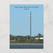 Het Grote Kruisbaken van Faith St Augustine FL Briefkaart (Voorkant)