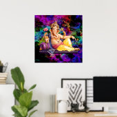 Het Grote Poster Ganesh Ganapati (Thuiskantoor)