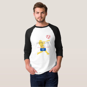 Het Grote Spel Gift voor Papa Honkbal T-shirt