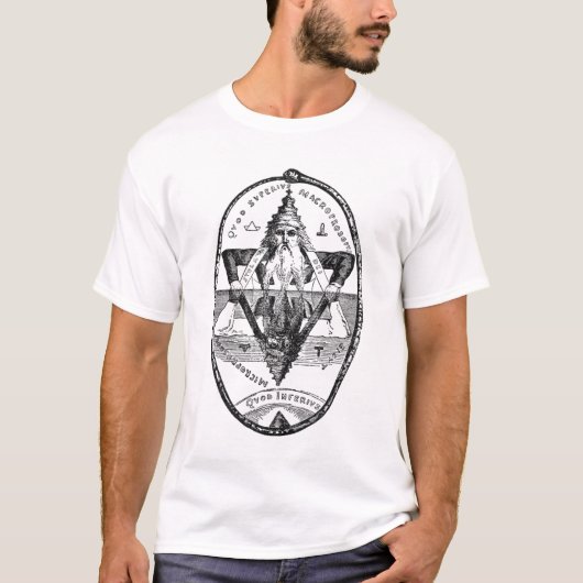 Het grote symbool van Solomon T-shirt (Voorkant)
