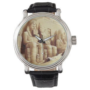 HET GROTE TEMPEL VAN ABU SIMBEL, NUBIA WATCH HORLOGE