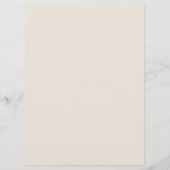 Het grote Wit en Zand Menu van de Lijst van de Wed (Achterkant)