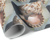 Het grote Zee Shell die Papier verpakt (Rol Hoek)