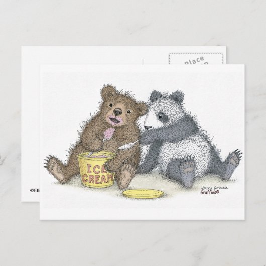 Het Gruffies® Briefkaart (Voorkant / Achterkant)