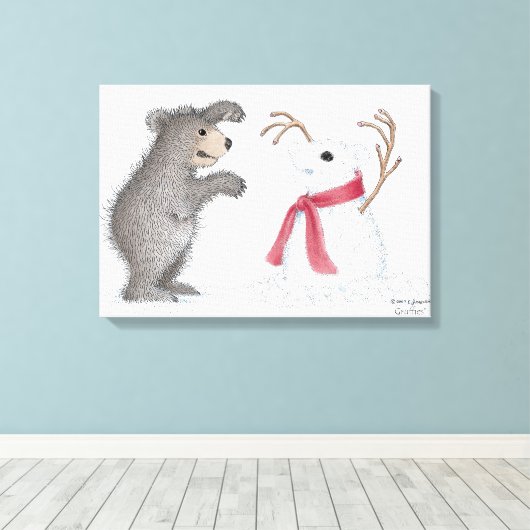 Het Gruffies® gewikkelde canvas (Insitu (Houten vloer))