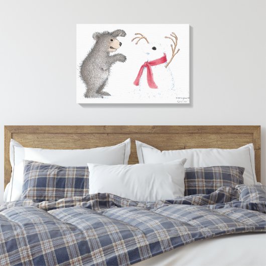 Het Gruffies® gewikkelde canvas (Insitu (Slaapkamer))