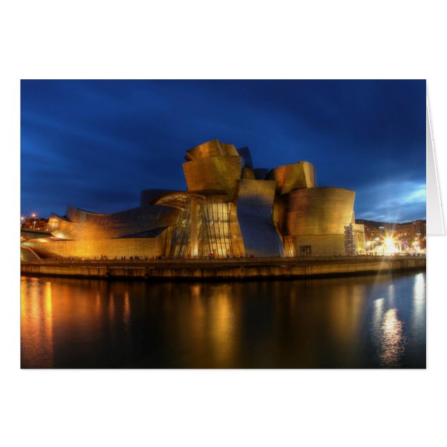 Het Guggenheim - Bilbao, Spanje (Voorkant Horizontaal)