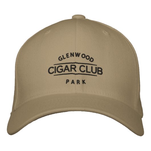 Het GWP Cigar Club Baseball Pet (Voorkant)