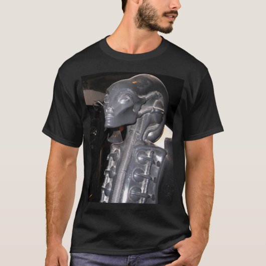 Het H.R. Giger Museum. Gruyer, Schweiz T-shirt (Voorkant)
