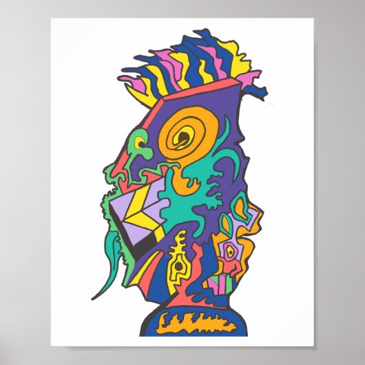 Het Hagedisdilemma Poster (Voorkant)