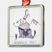 het haggis - dieet metalen ornament (Links)