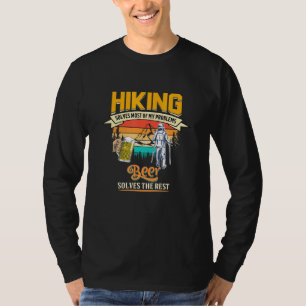 Het hakken lost de meeste van mijn problemen op t-shirt