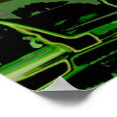 Het hakken van een beest poster (Hoek)