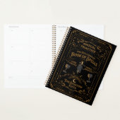 Het Halloween Book of Spiral Gothic Planner (Display)