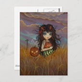 Het Halloween Fairy Briefkaart (Voorkant / Achterkant)