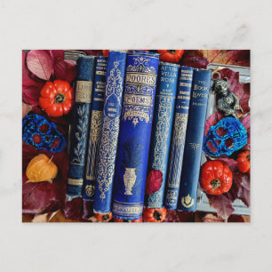 Het Halloween van de boekenliefhebber Briefkaart