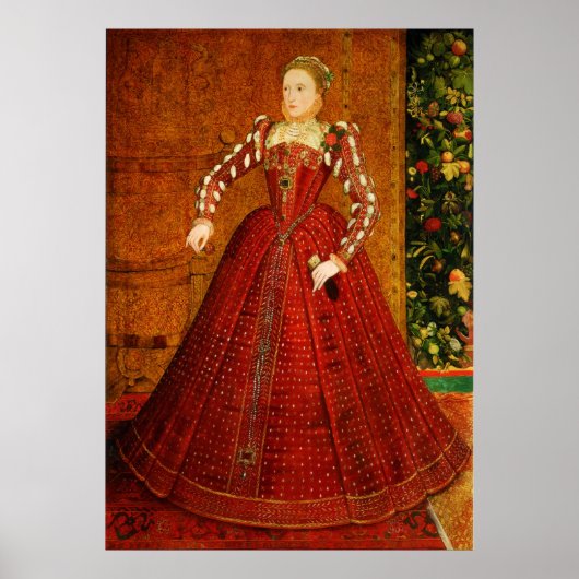 Het Hampden Portret van Elizabeth I van Engeland Poster (Voorkant)