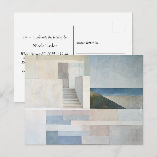 Het Hamptons Briefkaart (Voorkant / Achterkant)