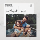 Het handgeschreven Adventure van het Manuscript be Briefkaart (Voorkant / Achterkant)