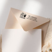 Het handsscriptleven is beter met kippen  zelfinktende stempel