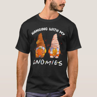 Het hangen met Mijn Thanksgiving van Gnomen najaar T-shirt