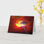 Het hangen UFO Kaart (Gele Bloem)